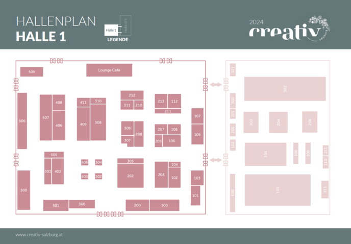 Hallenplan Halle 1